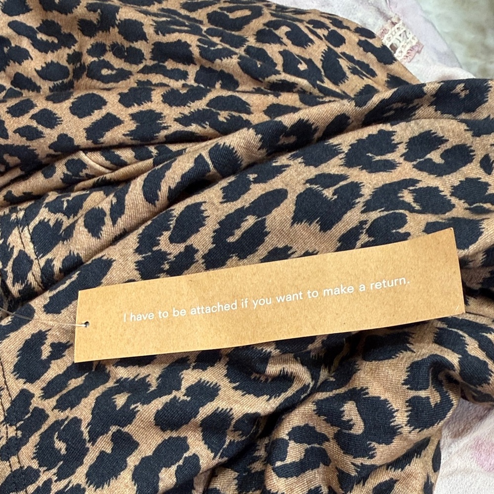 Reformation Leopard Print Maxi Dress - Brown and Black - Picture 5 of 7